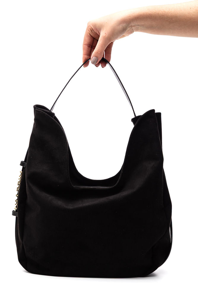 Bolsa Vizzano De Ombro Feminina Slouchy 10104.1.30259 Preto