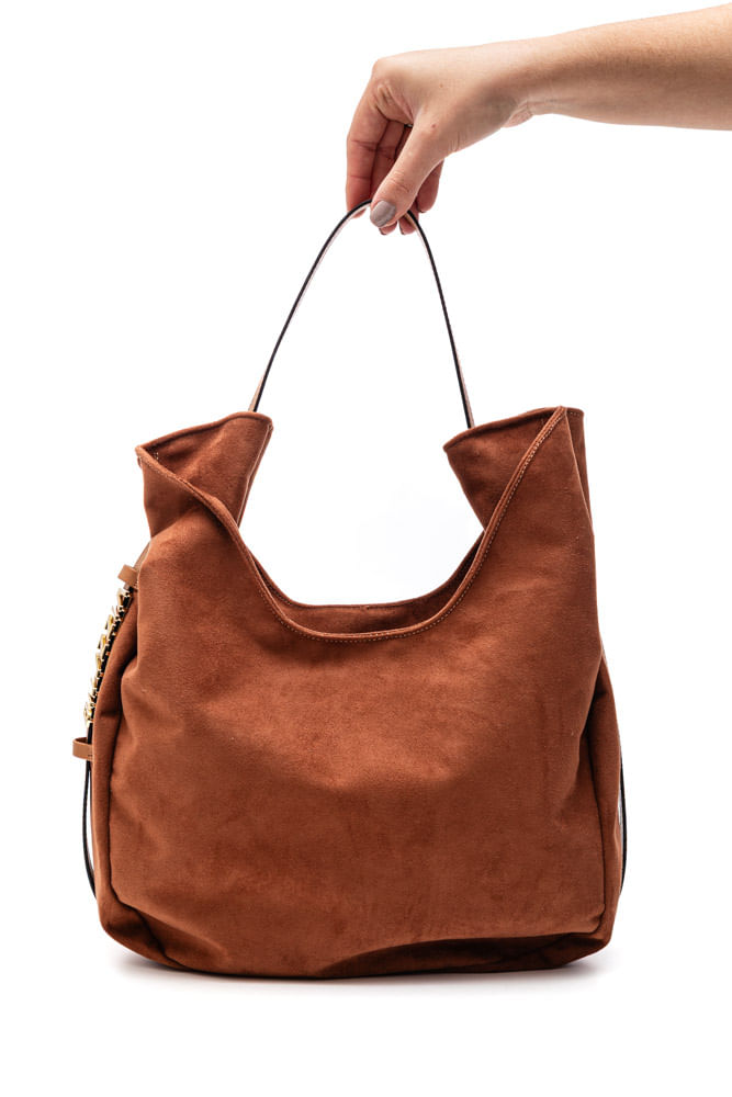 Bolsa Vizzano De Ombro Feminina Slouchy 10104.1.30259 Caramelo