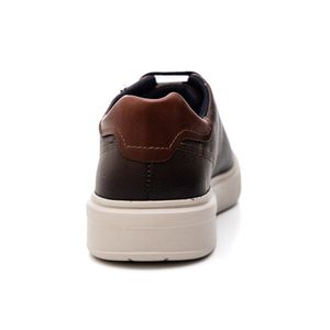 Tênis Casual Pegada Masculino Em Couro Levitech 111901-06 Marrom