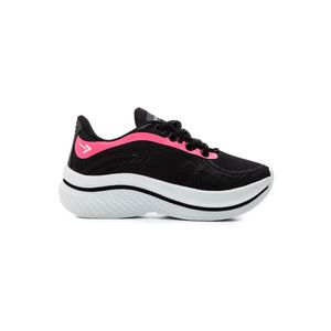 Tênis Box Kids Esportivo Juvenil Menina Bk2006-02 Preto