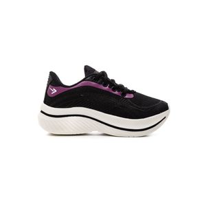 Tênis Box Kids Esportivo Juvenil Menina Tecido Bk2006-01 Preto