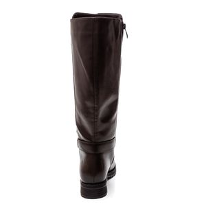 Bota Mooncity Montaria Feminina Cano Alto 72136 Marrom