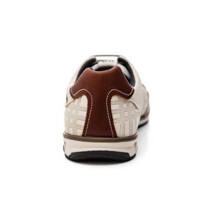 Sapatênis Pegada Casual Masculino Em Couro 119508-02 Off-White