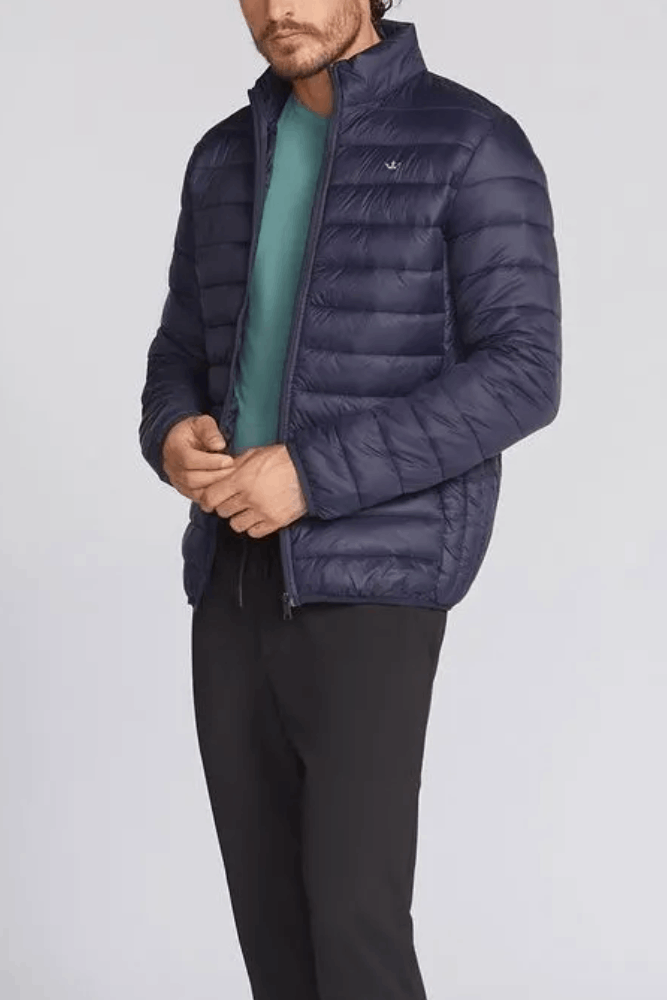 Jaqueta Docthos Slim Puffer Masculina Poliamida 610 236184 Marinho