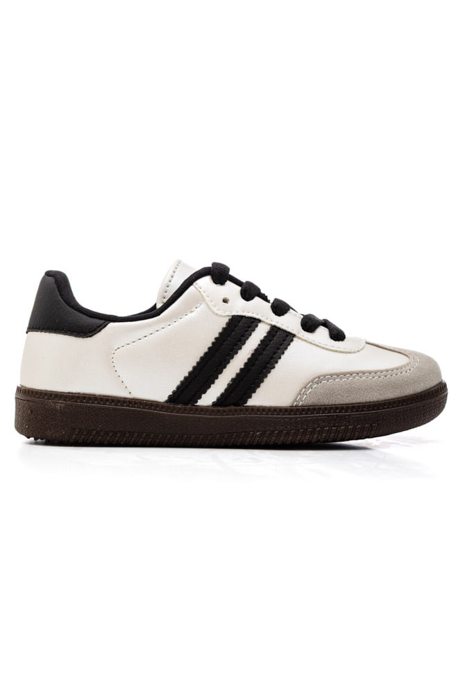 Tênis Billiboo Casual Juvenil Menina Napa Kr366 Branco