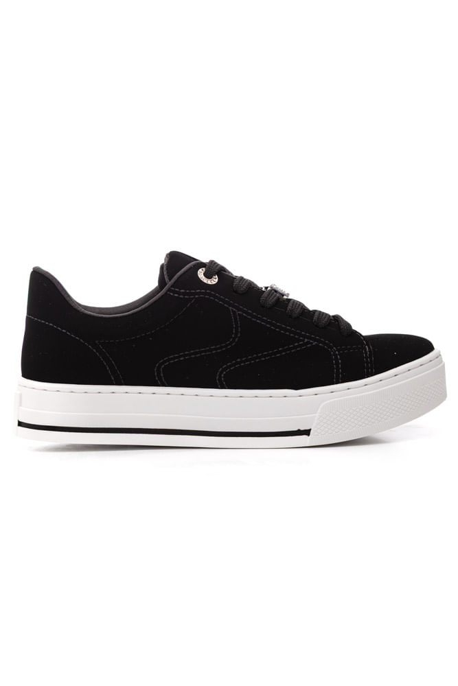 Tenis Casual Via Marte 027-023-02 Preto