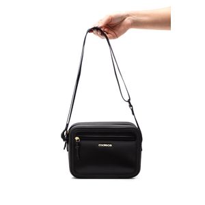 Bolsa Moleca Transversal Feminina Em Pvc 50048.3 Preto