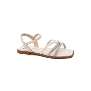 Sandalia Rasteira Moleca 5547.104.29874 Off-White