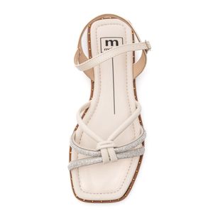 Sandalia Rasteira Moleca 5547.104.29874 Off-White
