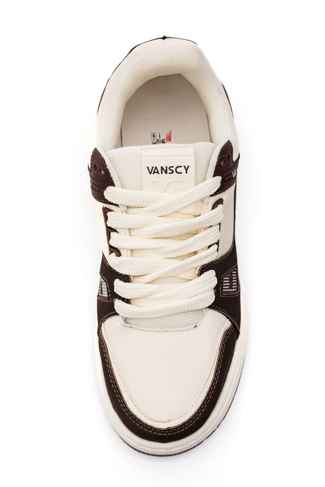 Tenis-Vanscy-Skate-Masculino-V3855-Marrom