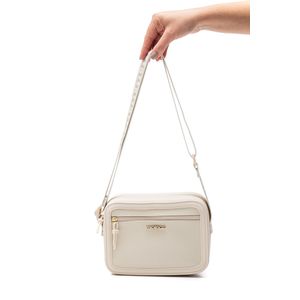 Bolsa Moleca Transversal Feminina Em Pvc -  50048.3 Off-White