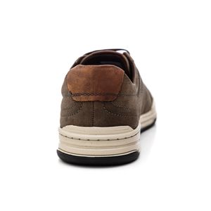 Sapatênis Democrata Denim Jay Masculino Couro 151401-004 Verde