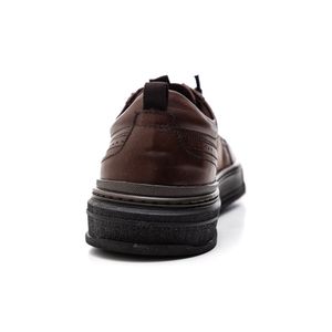Sapatênis Democrata Foster Masculino Couro 640201-005 Marrom