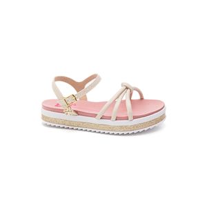 Sandália Molekinha Juvenil Menina Fivela 2305.1568 Off-White