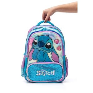 Mochila Stitch Luxcel Is42411sc Azul