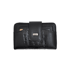 Carteira Casual Feminina Roder Couro  8045 Preto