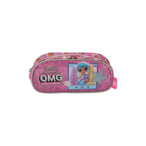 Estojo Infantil Menina Luxcel Ei39784og Rosa
