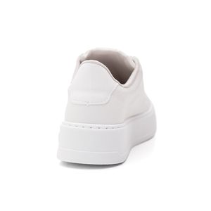 Tênis Via Marte Casual Feminino Solado Flatform 126-014-01 Branco