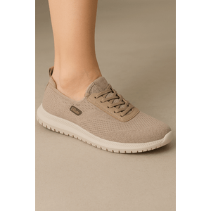 Tênis Actvitta Caminhada Masculino Mesh 4914.222 Bege