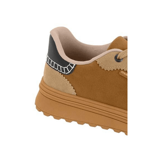 Tênis Moleca Casual Feminino Camurça 5809.106 Caramelo