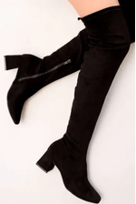 Bota-Bebece-Over-The-Knee-Feminina-Nobuck-T4414-230-Preto