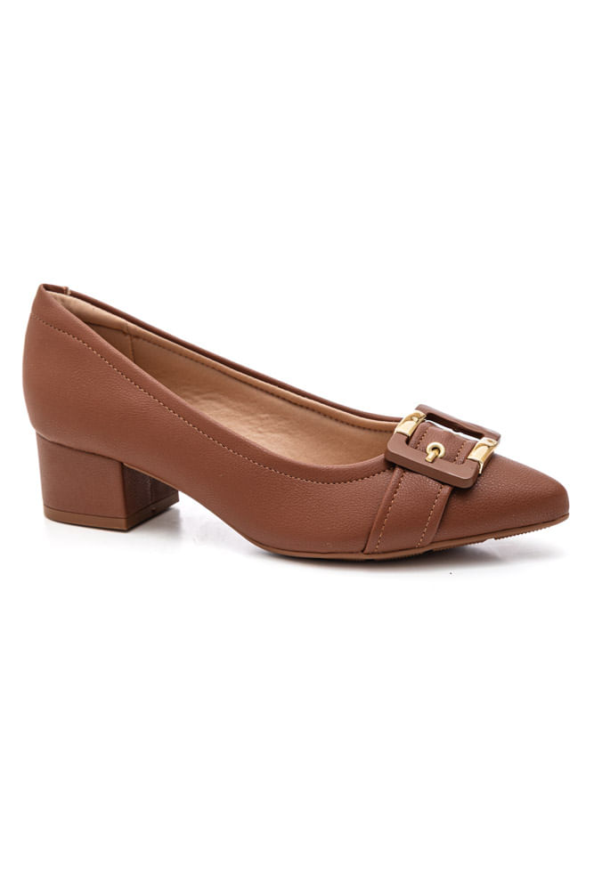 Sapato Modare Ultraconforto Feminino Napa 7340.133 Marrom