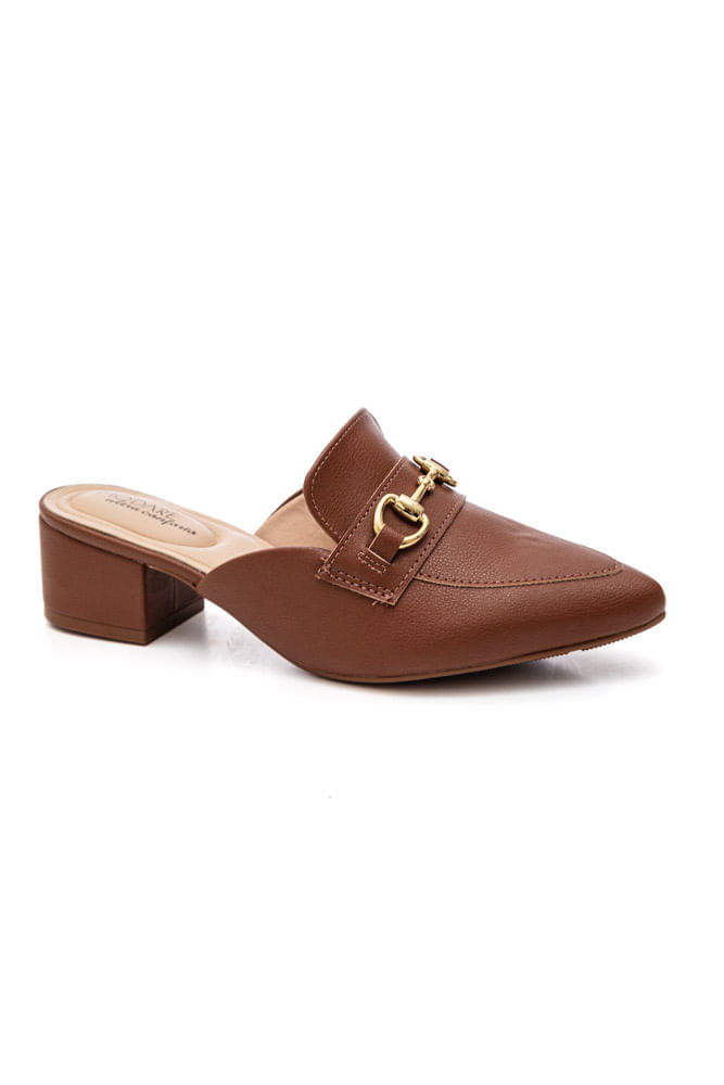 Sapato Modare Mule Feminino Ultra Conforto 7340.124 Marrom