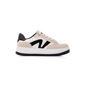 Tênis Via Marte Casual Feminino Solado Caixa 209-001-04 Bege