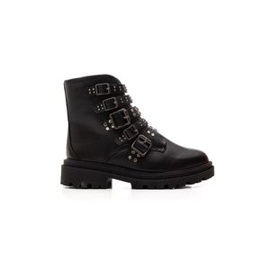 Bota Ramarim Coturno Feminino Cano Curto 2561133-01 Preto