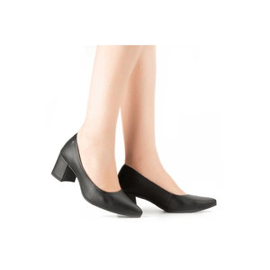 Sapato Dakota Scarpin Feminino Couro G5181-03 Preto