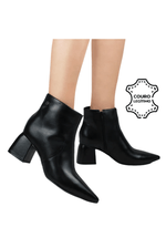 Bota-Bottero-Cano-Curto-Feminina-Couro-362101-Preto