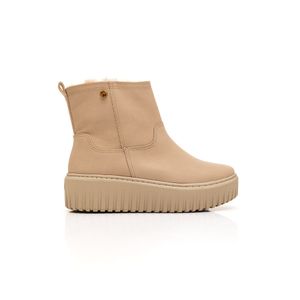 Bota Via Marte Esquimó Feminina Zíper 047-010 Off-White