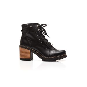 Bota Dakota Coturno Feminino Amarração G8005 Preto