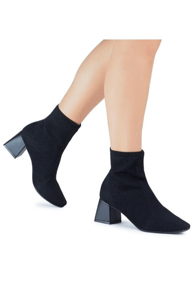 Bota-Bebece-Bico-Quadrado-Feminina-Em-Malha-T4414-243-Preto