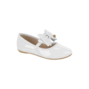 Sapatilha Molekinha Boneca Juvenil Menina Laço 2502.399 Branco