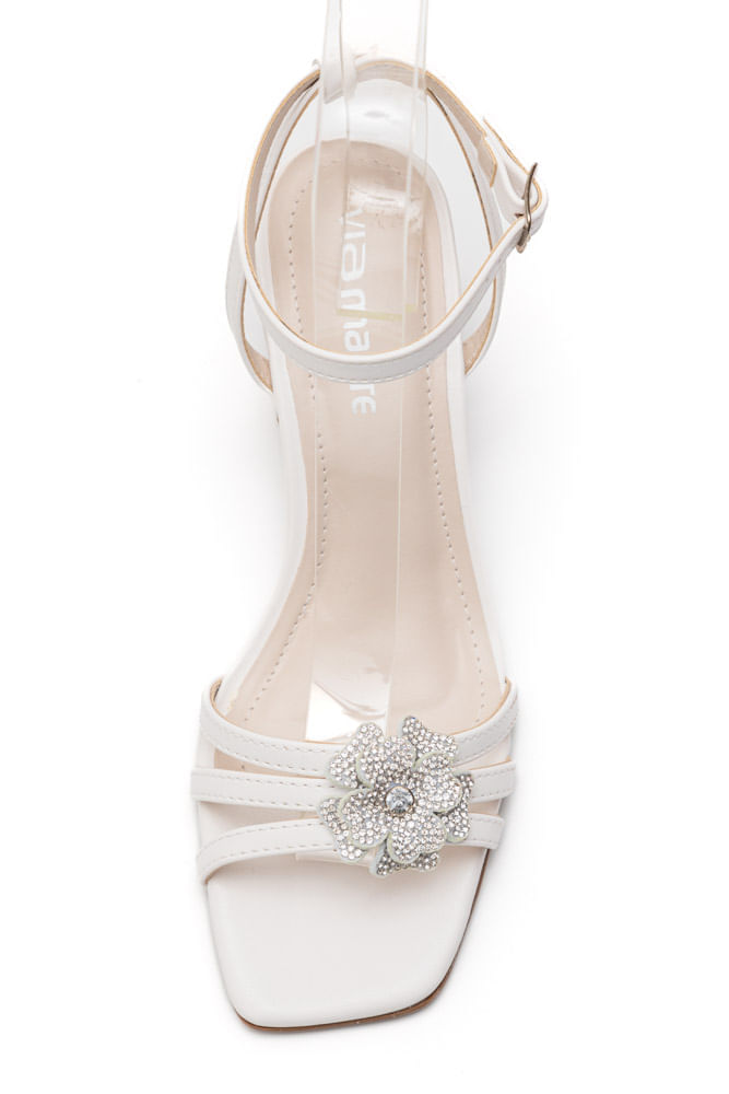 Sandalia-Via-Marte-Salto-Medio-Feminina-Enfeite-De-Flor-100-004-01-Branco
