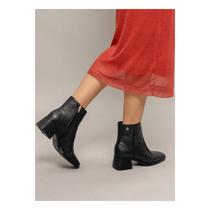 Bota Pegada Feminina Em Couro Soft Touch 282301 Preto