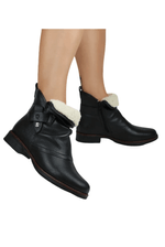 Bota-Bottero-Cano-Baixo-Feminina-Couro-Burnish-361723-Preto