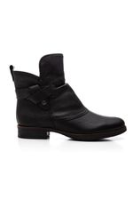 Bota-Bottero-Cano-Baixo-Feminina-Couro-Burnish-361723-Preto