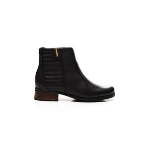 Bota Pegada Feminina Em Couro  Diana 282008 Preto