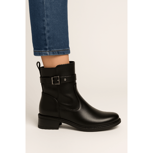 Bota Mooncity Casual Feminina Cano Curto 72115 Preto