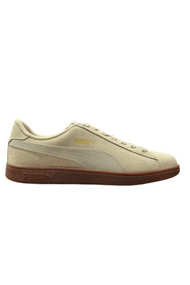 Tênis Puma Smash V2 Masculino Formstrip Lateral 367147 76 Bege