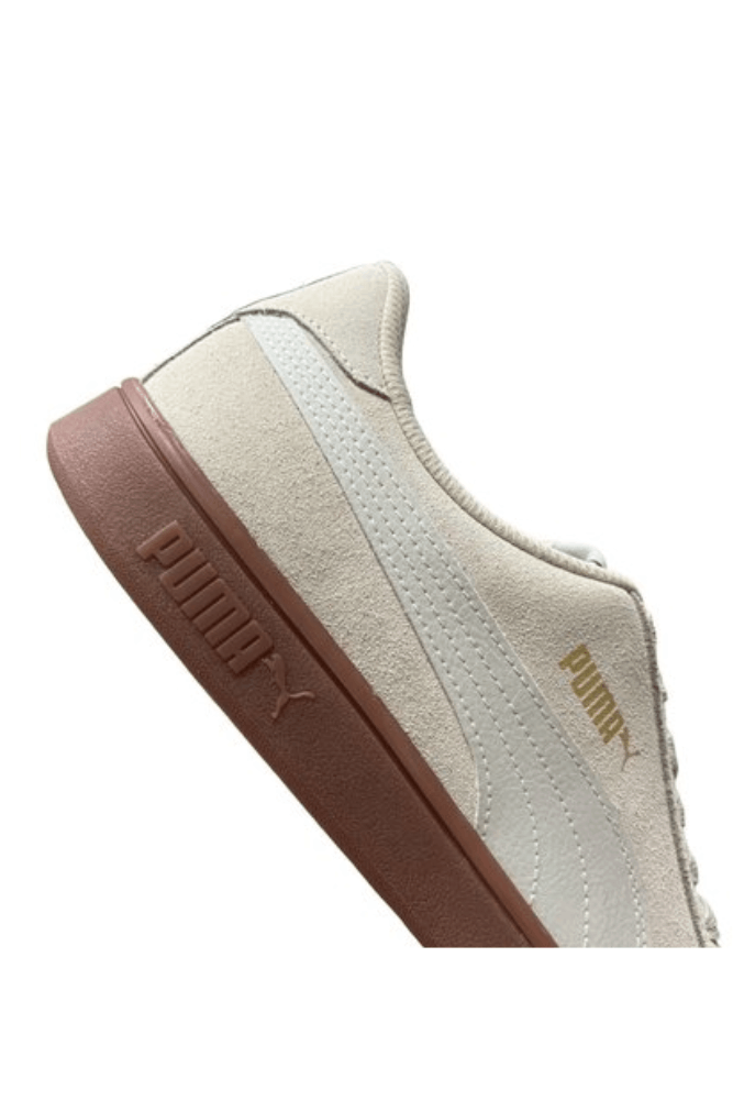 Tênis Puma Smash V2 Masculino Formstrip Lateral 367147 76 Bege