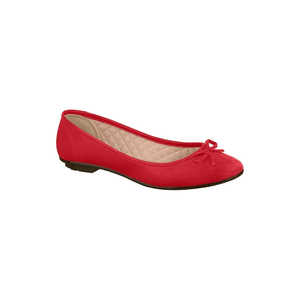 Sapatilha Casual Moleca 5027.1466.11058 Vermelho
