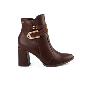 Bota Ankle Boot Mississipi Mc871-02 Marrom