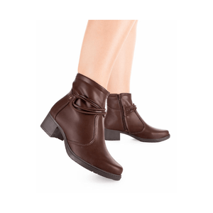 Bota Ankle Boot Mississipi Mc802-02 Marrom