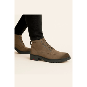 Bota Ferracini Coturno Masculino Couro  9816e Marrom