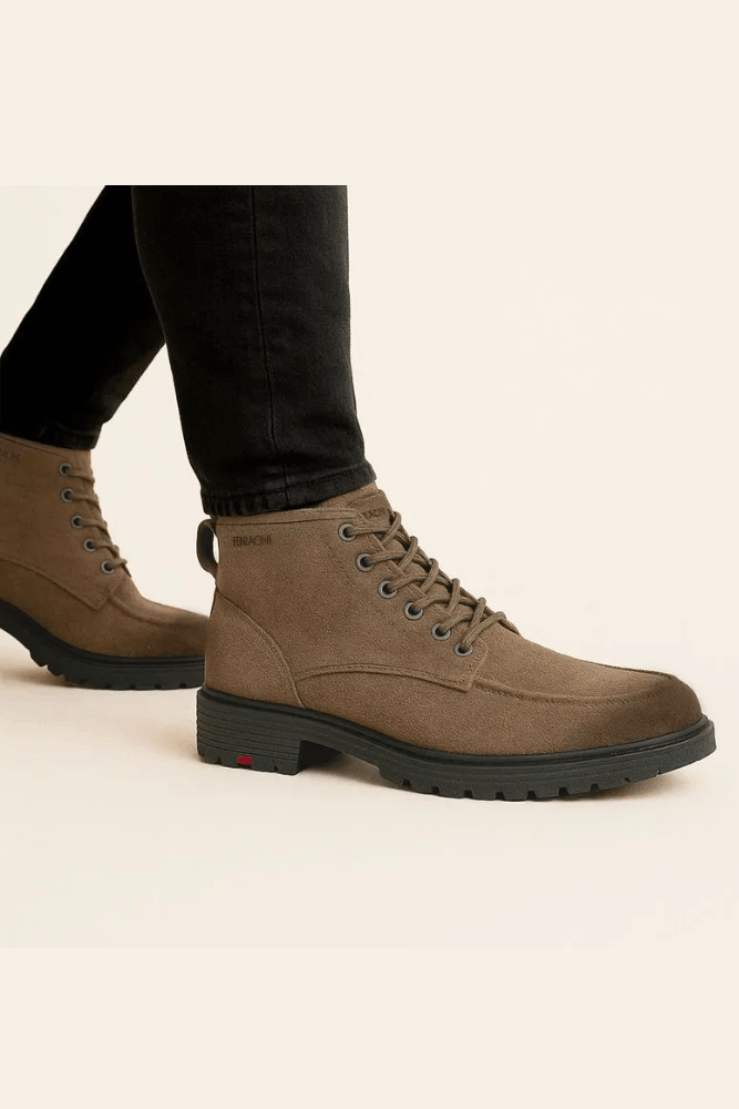 Bota-Ferracini-Coturno-Masculino-Couro-9816e-Marrom