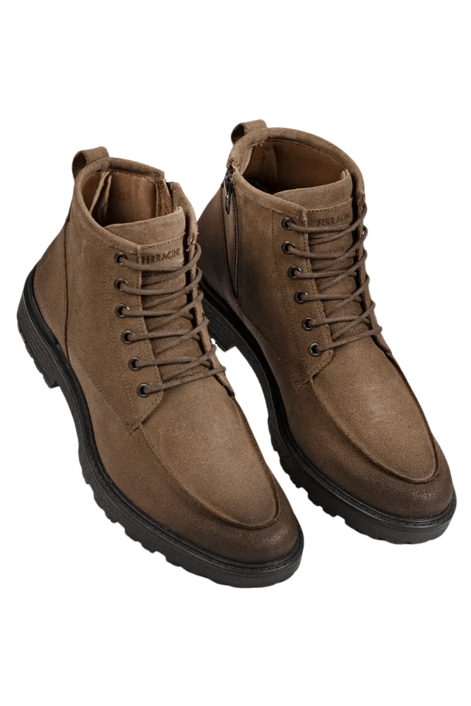 Bota-Ferracini-Coturno-Masculino-Couro-9816e-Marrom