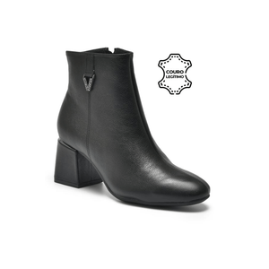 Bota Montaria Cano Alto Via Marte 243-005-01 Preto